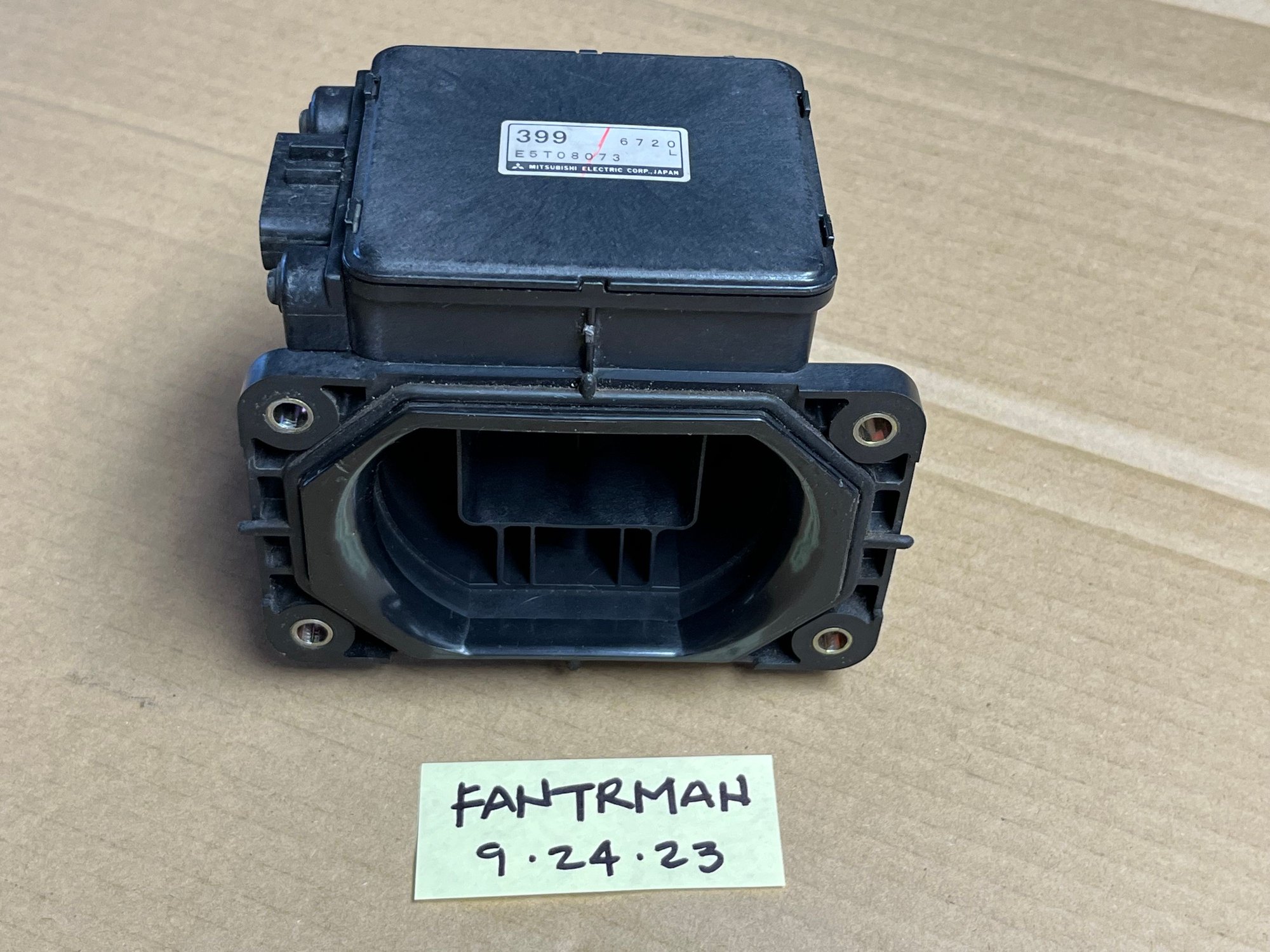 Engine - Intake/Fuel - Evo 8 - 9 OEM Mass Air Flow (MAF) Sensor - Used - 2003 to 2006 Mitsubishi Lancer Evolution - Fort Myers, FL 33967, United States