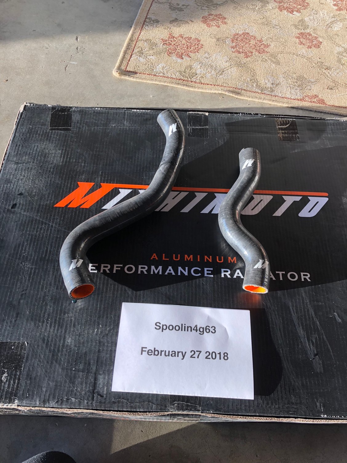 Engine - Complete - Mishimoto Radiator Evo 4-6 With Hoses - Used - 2003 to 2006 Mitsubishi Lancer Evolution - Monterey, CA 93940, United States