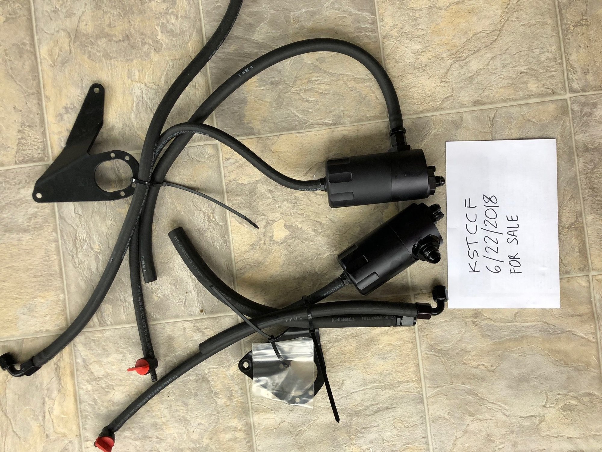 Engine - Intake/Fuel - EVO X RADIUM ENGINEERING DUAL CATCH CAN KIT for sale EVO X - Used - Alexandria, VA 22310, United States