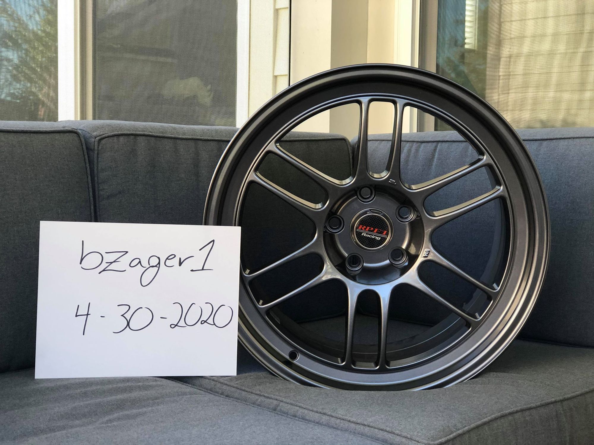 Wheels and Tires/Axles - RPF1s - Used - 2008 to 2015 Mitsubishi Lancer Evolution - Summerville, SC 29486, United States