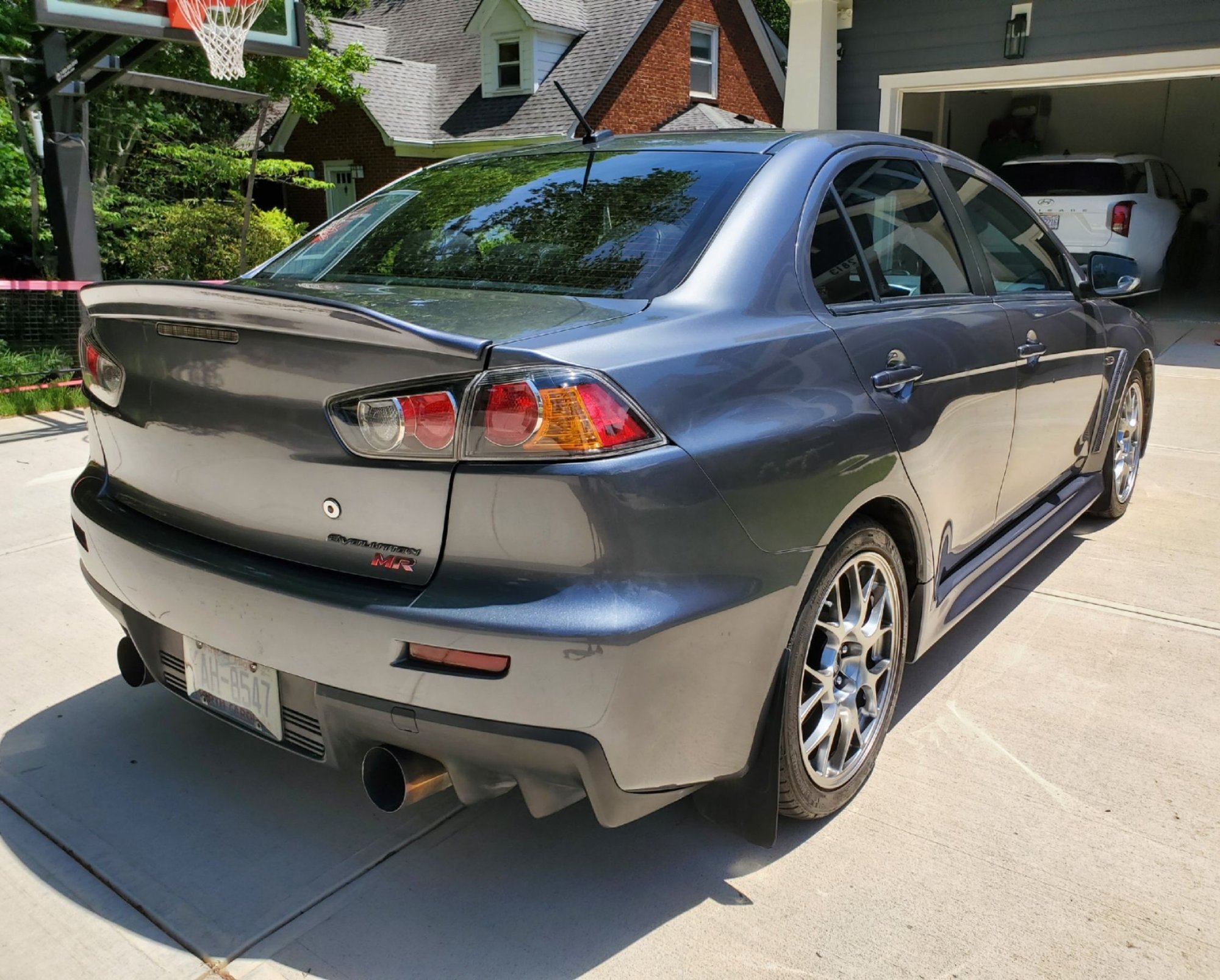 2010 Mitsubishi Lancer Evolution - 2010 Mitsubishi Lancer Evolution X MR Touring - Graphite Gray (Mostly Stock) - Used - VIN JA32W5FV0au030566 - 65,909 Miles - 4 cyl - AWD - Automatic - Sedan - Gray - Charlotte, NC 28209, United States