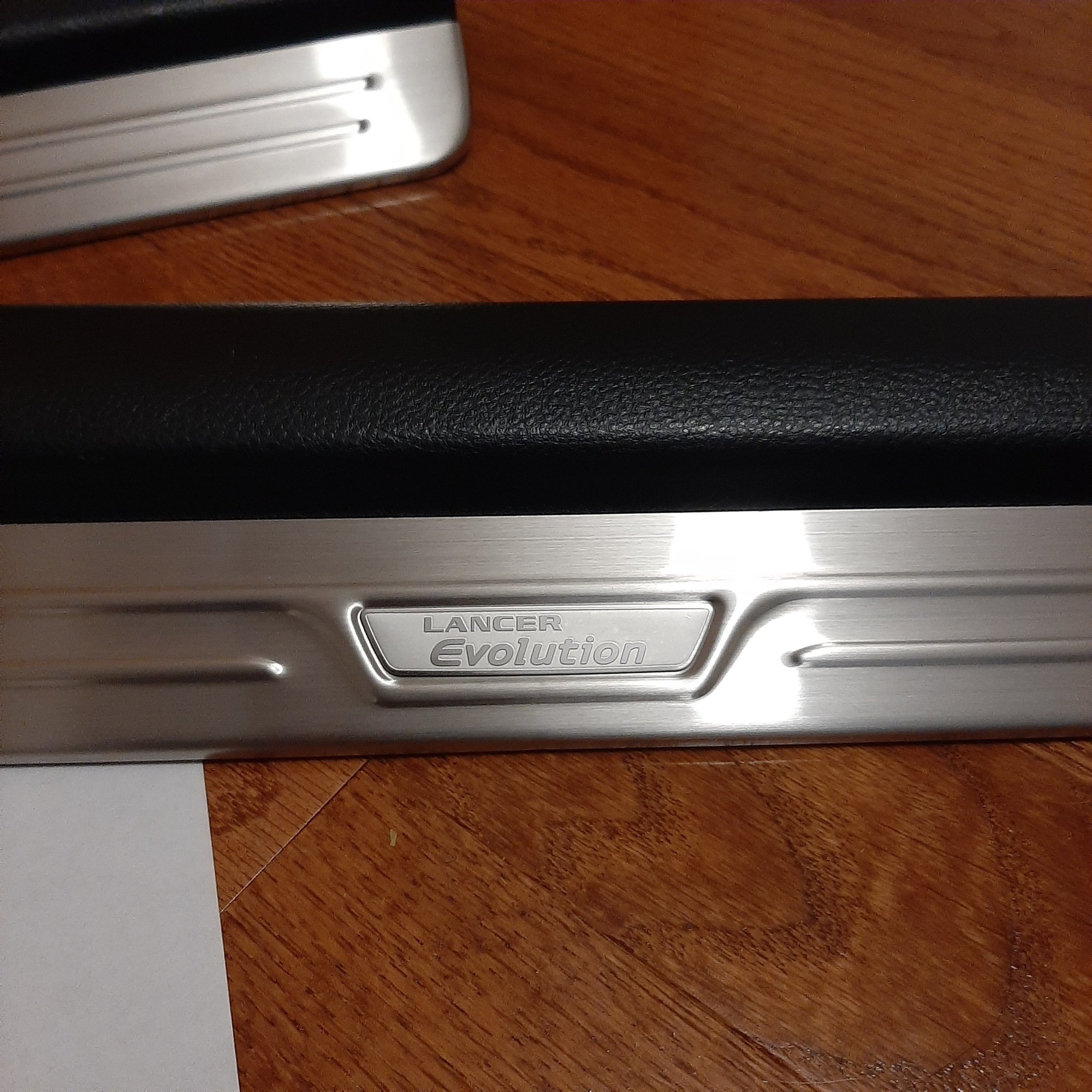 Interior/Upholstery - Evo 8/9 Genuine aluminum scuff plates *DISCONTINUED* - Used - 2003 to 2006 Mitsubishi Lancer Evolution - Winnipeg, MB R3R3G3, Canada