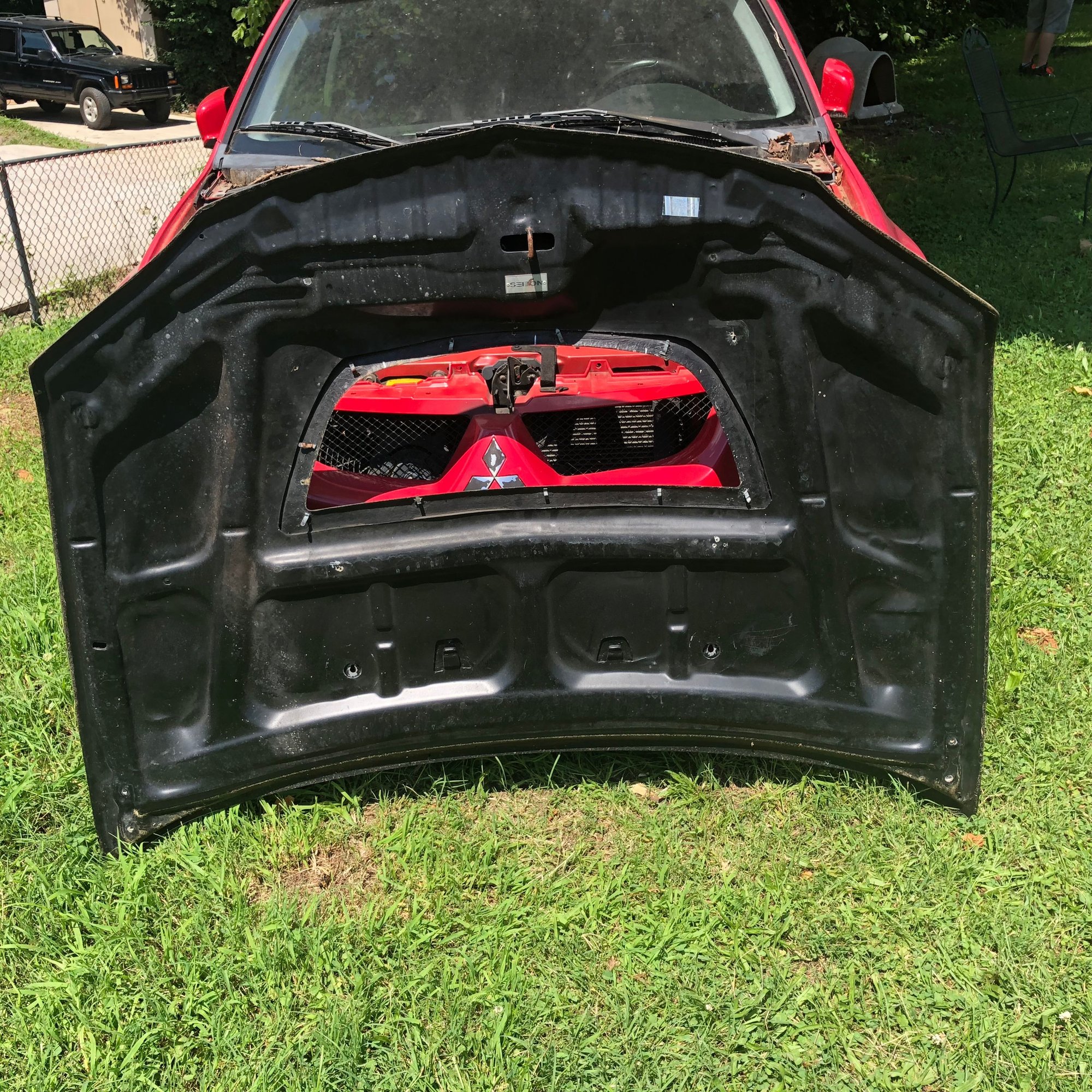 Exterior Body Parts - WTT: OEM Carbon hood and trunk for OEM - Used - 2003 to 2006 Mitsubishi Lancer Evolution - Knoxville, TN 37920, United States