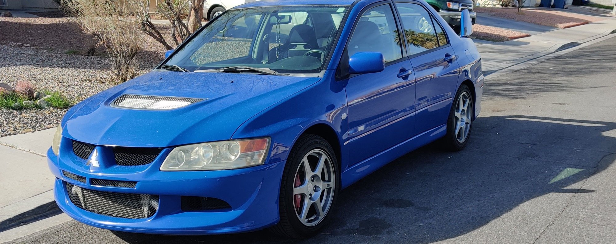 2004 Mitsubishi Lancer Evolution - 2004 Blue By You Evo 8 - low miles - bone stock - Used - VIN Ja3ah86d04u069645 - 74,900 Miles - 4 cyl - AWD - Manual - Sedan - Blue - Las Vegas, NV 89117, United States