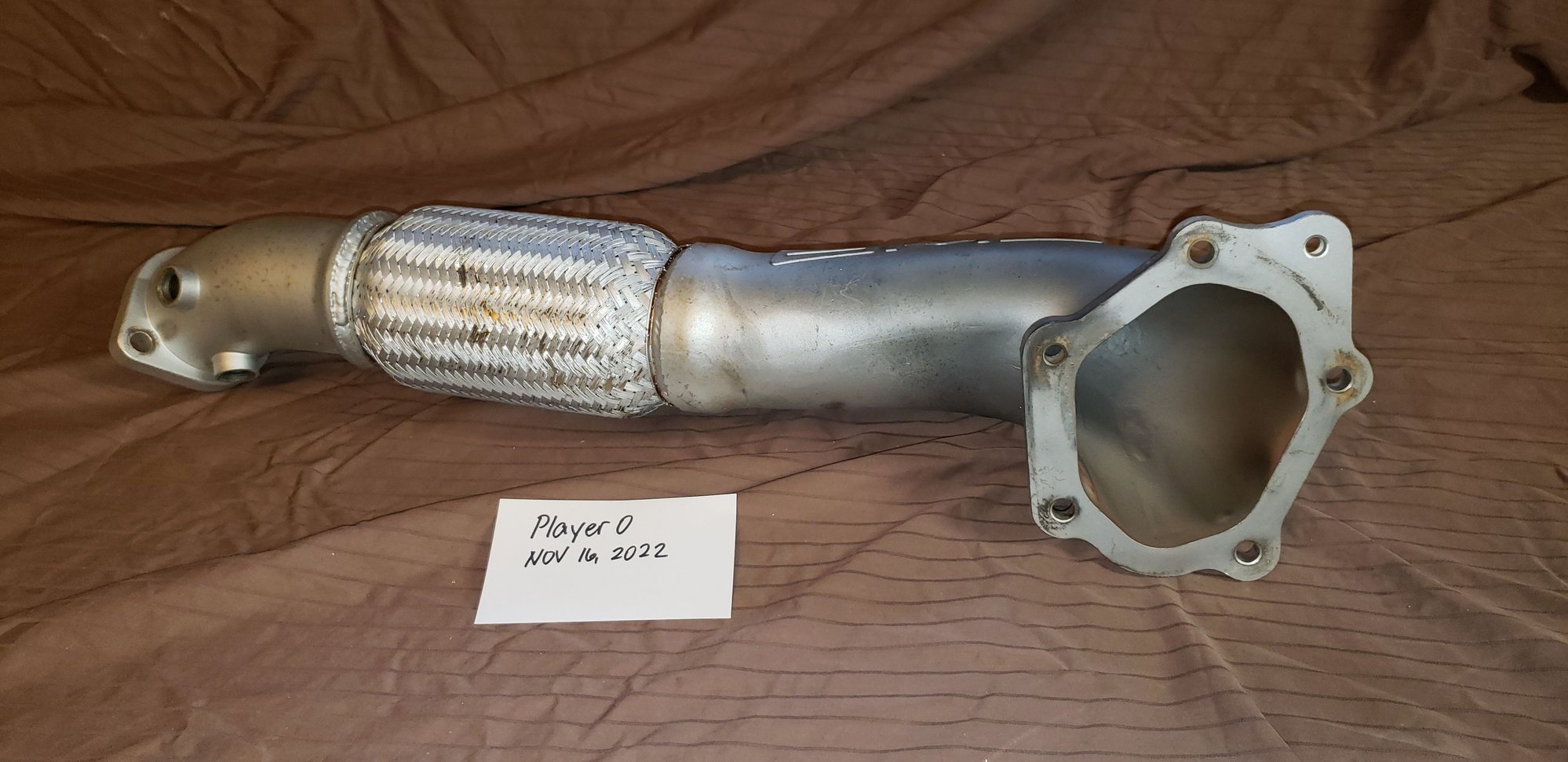 Engine - Exhaust - 2008-2015 Evo X AMS Widemouth Downpipe - Used - 0  All Models - Billerica, MA 01821, United States