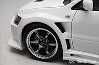 Exterior Body Parts - CWEST - GT Widebody Kit - Front/Rear Bumpers and Front/Rear wide fenders + sideskirts - New - 2003 to 2006 Mitsubishi Lancer Evolution - Peoria, AZ 85383, United States