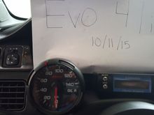 Defi oil pressure  guage 160