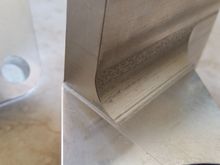 Here you can really see the detail that goes into the CNC work.  No cracks, inclusions, or runs.