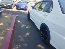 275s before I finished rolling/pulling the rears. 