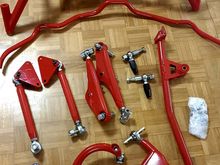 Evo 4-6 front subframe with evo 7-9 middle part to fit evo 7-9 transfer