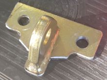 hacked up a shackle bracket
