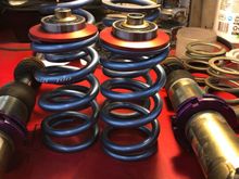 6” springs w/o helper springs infront of 7” springs. 