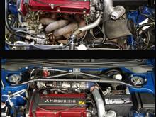 Before & after cooling improvements