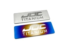 JDC Titanium multi-use badges
