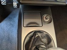 Minor scratches on middle console