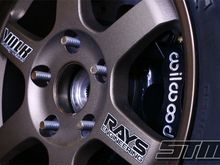 Rays racing wheels..