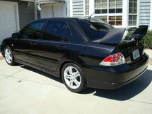 Full carbon fiber wing.