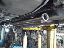 Installing Exhaust pipes