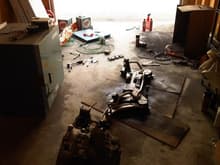 Mess of a garage