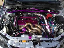 All work done by myself and my best friend,also my biggest sponser Raul O'brien at streetworks automotive tuning. Other sponsers, liquid powder coats, langhorne pa - Lorenzo's fast flow cylinder heads, langhorne pa
