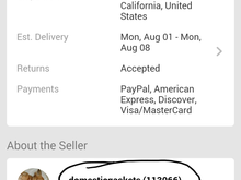 It ships from California and the seller has a 100% positive customer feed back. And did I mention free shipping? Nice. Ok so I made the purchase guys today, the company processed my order today and was shipped out same day today via Fedex and I already got my tracking nunber (wow fast service) and the estimated delivery on the email is August 3.