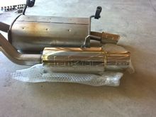 less than 1000 miles on the OEM muffler in the background there
