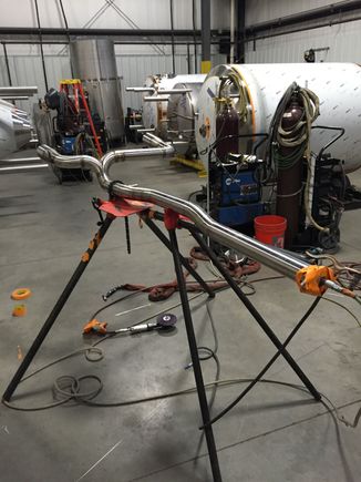 Custom Exhaust! 3.0" OD Tubing (Sanitary Polished ID / OD ;) with 4.0" Tips)