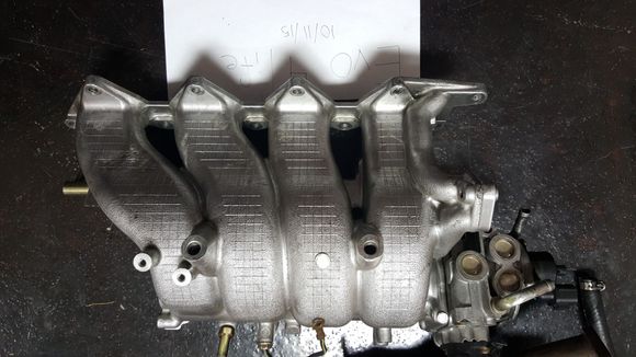 Stock manifold and trottle body 175