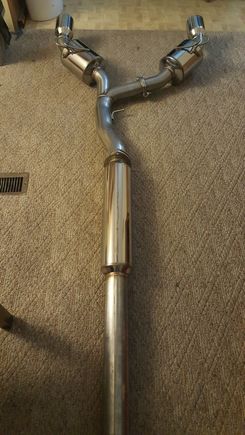 good looking exhaust mega piping