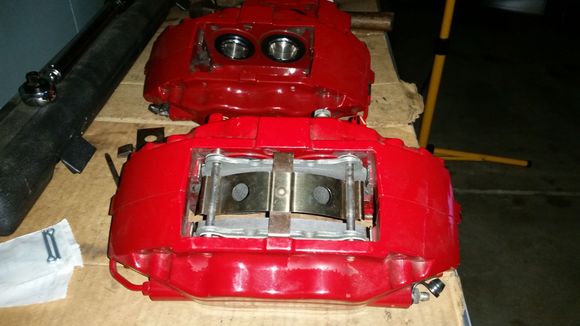 ST43 Pads and Titanium Shims