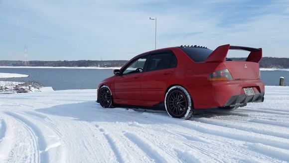 12/14/16 Enjoying the new snow tires installed.