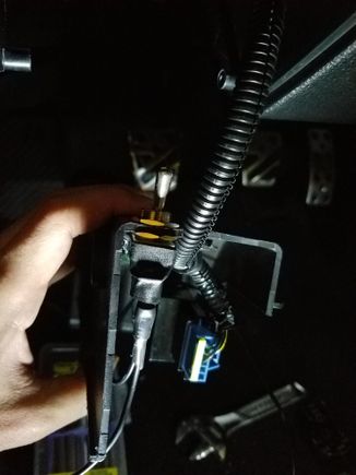 Switch location for the PC so that it does not automatically start up each time I start the car if I don't need to use it.
