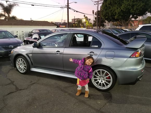 Just bought her in Dec '17. My lil beautiful girl loves my car. She said, " I love this car because its fast." Can't wait tell she can drive and knows more than the boy's. LOL