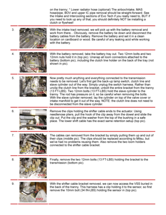 Step 3 ~ Step 9