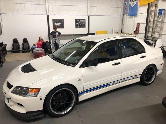 Blip company in Porsche font 