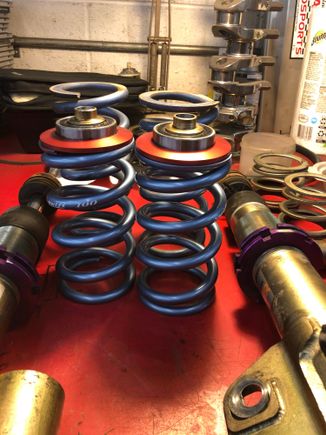 6” springs w/o helper springs infront of 7” springs. 