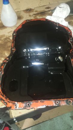 sump was cleaned out and no metal found either