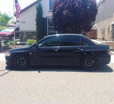 17x8 +35 RPF1s, True Do-Luck carbon trunk
