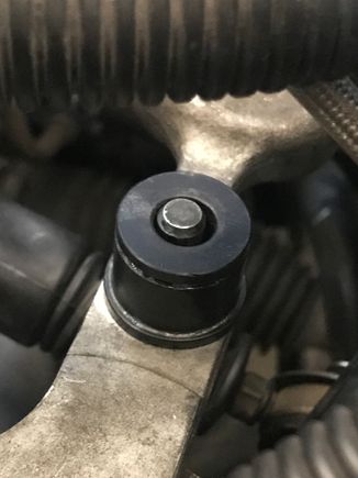 Bushing covers where hitch pin goes through, and inner hole looks too big allowing play in the cable movement