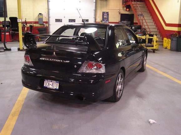 Before the tint and Vortex generator