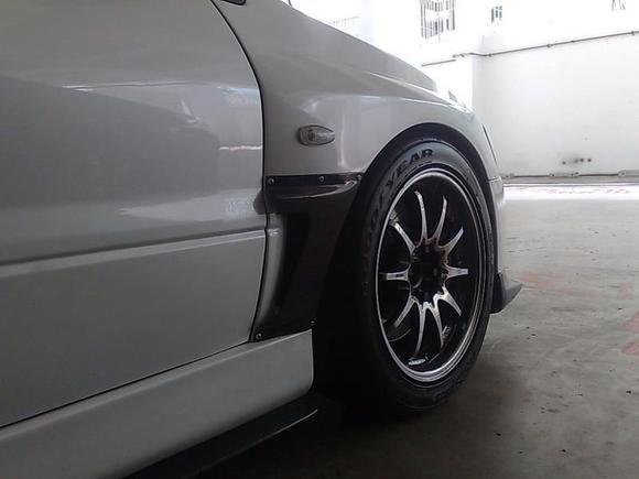 Varis Replica 10mm Wider Front Fenders