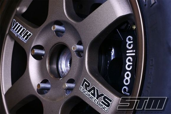 Rays racing wheels..