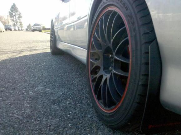Mud Flaps, and yes, that's sand in my rims from doing SnoNutz!