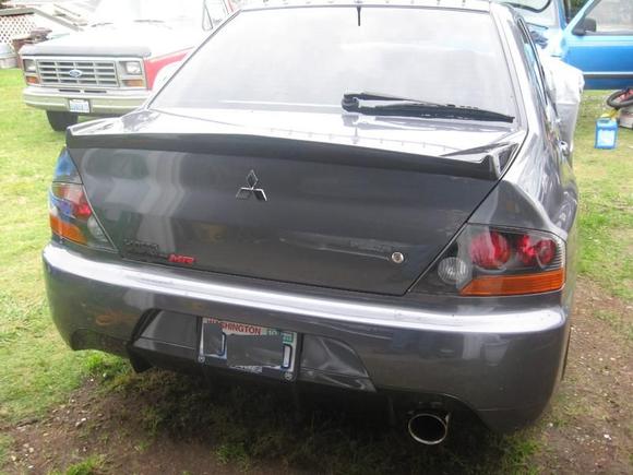 Type-C Carbon Fiber Trunk Spoiler