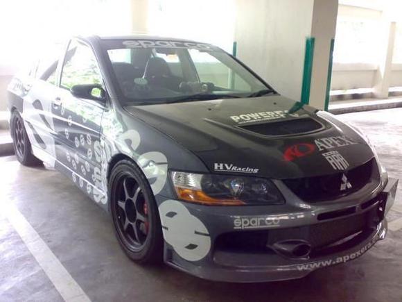 Sparco/ Apexi decals previously 2