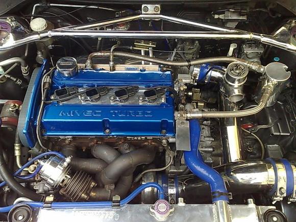 Painted Cam Cover &amp; Q45 TB