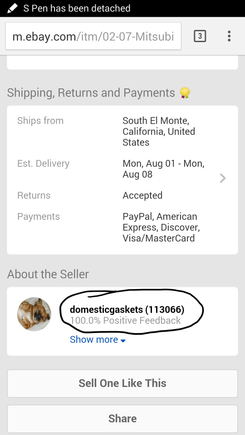 It ships from California and the seller has a 100% positive customer feed back. And did I mention free shipping? Nice. Ok so I made the purchase guys today, the company processed my order today and was shipped out same day today via Fedex and I already got my tracking nunber (wow fast service) and the estimated delivery on the email is August 3.