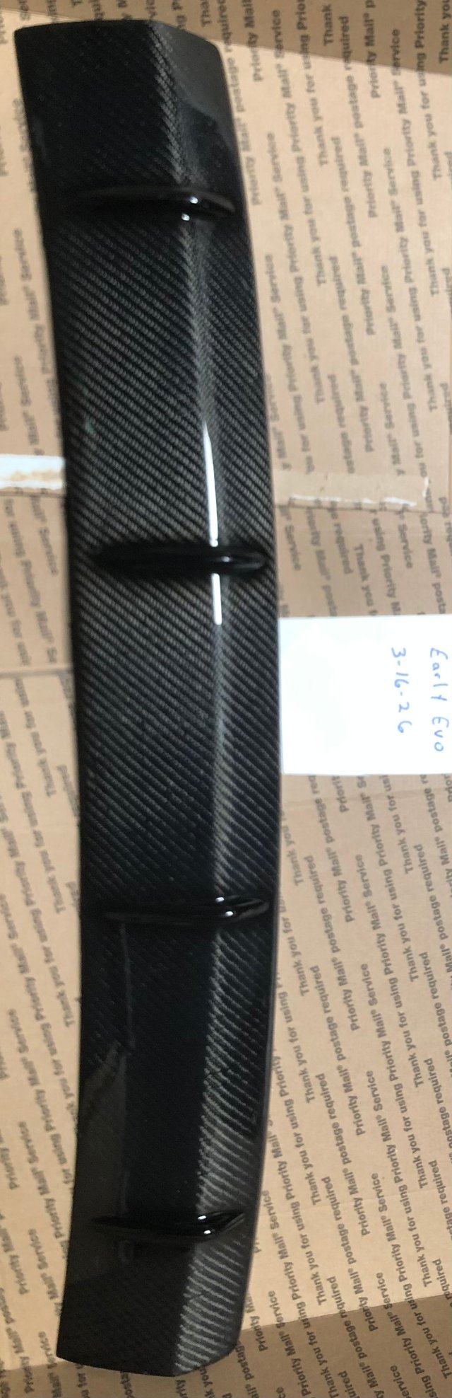 Exterior Body Parts - Evo X carbon rear diffuser - New - All Years  All Models - Henderson, NV 89052, United States