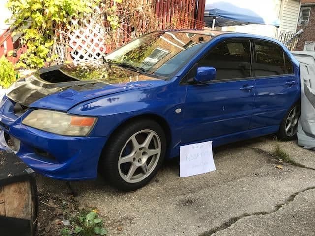 2003 Mitsubishi Lancer Evolution - 2003 Evolution BBY For Sale, Clean NYS TITLE, FULL SHELL FULL INTERIOR !!! - Used - VIN JA3AH86FX3U116356 - AWD - Manual - Sedan - Blue - Queens, NY 11358, United States