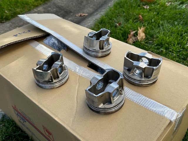 Engine - Internals - Evo 8 Wiseco HD pistons 87mm - set of 4 - Used - 0  All Models - Lincoln Park, NJ 07035, United States